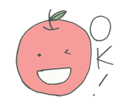 aomori apple sticker #6366962
