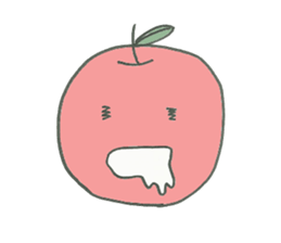 aomori apple sticker #6366963
