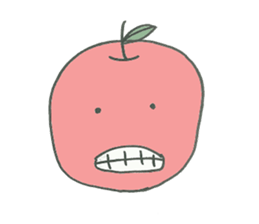 aomori apple sticker #6366964