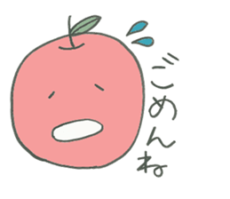 aomori apple sticker #6366968