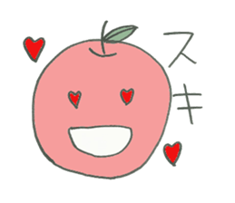 aomori apple sticker #6366969