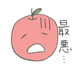 aomori apple sticker #6366972