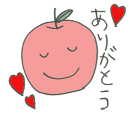 aomori apple sticker #6366973