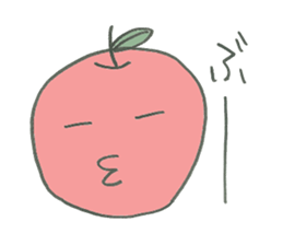 aomori apple sticker #6366974
