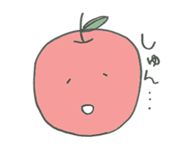 aomori apple sticker #6366979