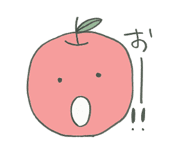 aomori apple sticker #6366985