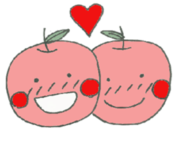 aomori apple sticker #6366989