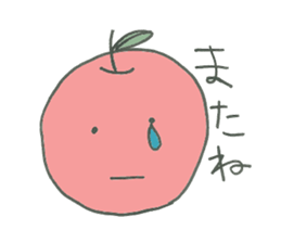 aomori apple sticker #6366991