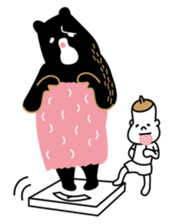 mother bear KUMAMA sticker #6367259