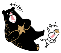 mother bear KUMAMA sticker #6367265