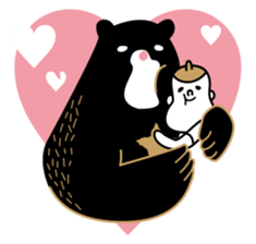 mother bear KUMAMA sticker #6367269