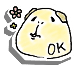 Kintoki of guinea pig sticker #6367567