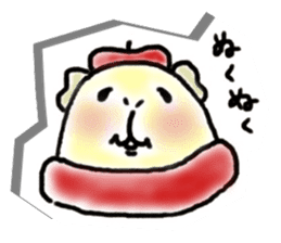 Kintoki of guinea pig sticker #6367573