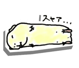Kintoki of guinea pig sticker #6367575