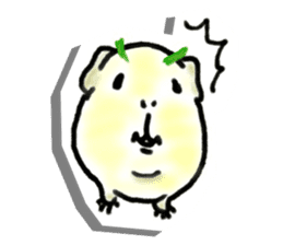 Kintoki of guinea pig sticker #6367576