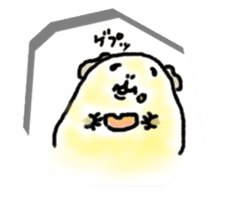 Kintoki of guinea pig sticker #6367579