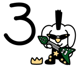 Japanese character set 2 with cute dog sticker #6367609