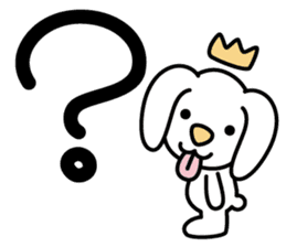 Japanese character set 2 with cute dog sticker #6367626