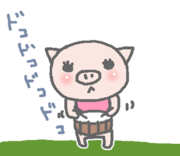 Diet pig Sticker2 sticker #6367860