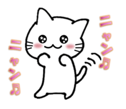 Cat using a respect language sticker #6368388