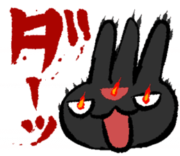 MIMIZO the sinister rabbit sticker #6368567