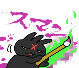 MIMIZO the sinister rabbit sticker #6368570