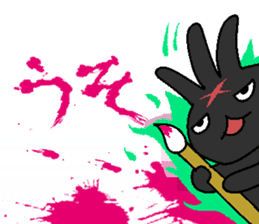 MIMIZO the sinister rabbit sticker #6368574