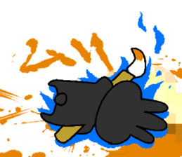 MIMIZO the sinister rabbit sticker #6368575