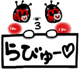 Cute bear heart 2 sticker #6368775