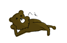 Bear have beard sticker #6369450