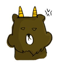 Bear have beard sticker #6369454