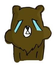 Bear have beard sticker #6369455
