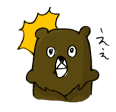 Bear have beard sticker #6369461