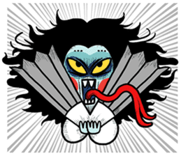 Not afraid of monster family! sticker #6369773