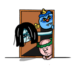 Not afraid of monster family! sticker #6369782