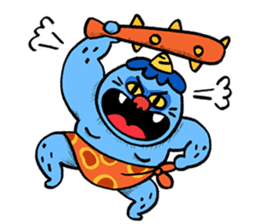 Not afraid of monster family! sticker #6369783