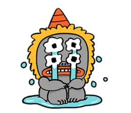 Not afraid of monster family! sticker #6369790