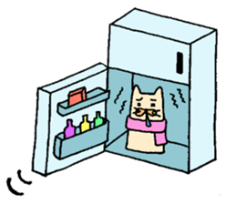 CAT HOME sticker #6370328