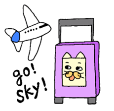 CAT HOME sticker #6370343