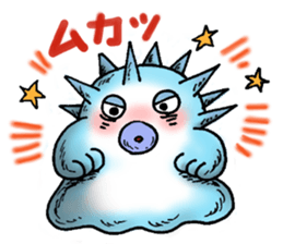 Moody,happy sticker #6370851