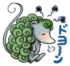 Moody,happy sticker #6370852