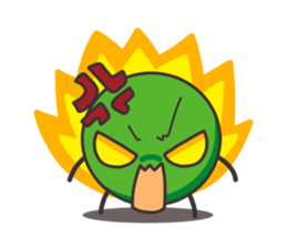 BATTLE OF PEAS sticker #6371199