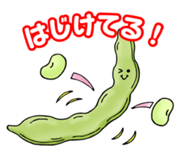 Kitchen garden of Mr. green caterpillar sticker #6371757