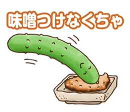 Kitchen garden of Mr. green caterpillar sticker #6371768