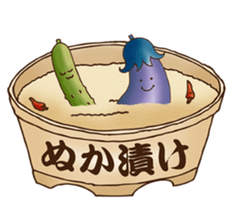 Kitchen garden of Mr. green caterpillar sticker #6371771