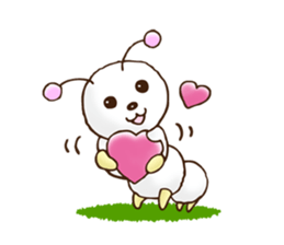 Kitchen garden of Mr. green caterpillar sticker #6371787