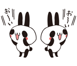USAPAN RabbitPanda ver.2 sticker #6372442