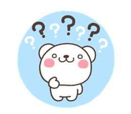 bear heart 32 sticker #6372988