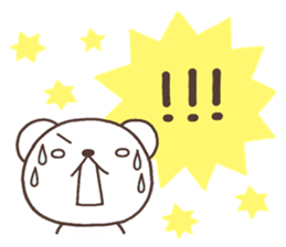 bear heart 32 sticker #6372989