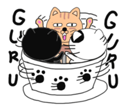 cat cat cats sticker #6373058